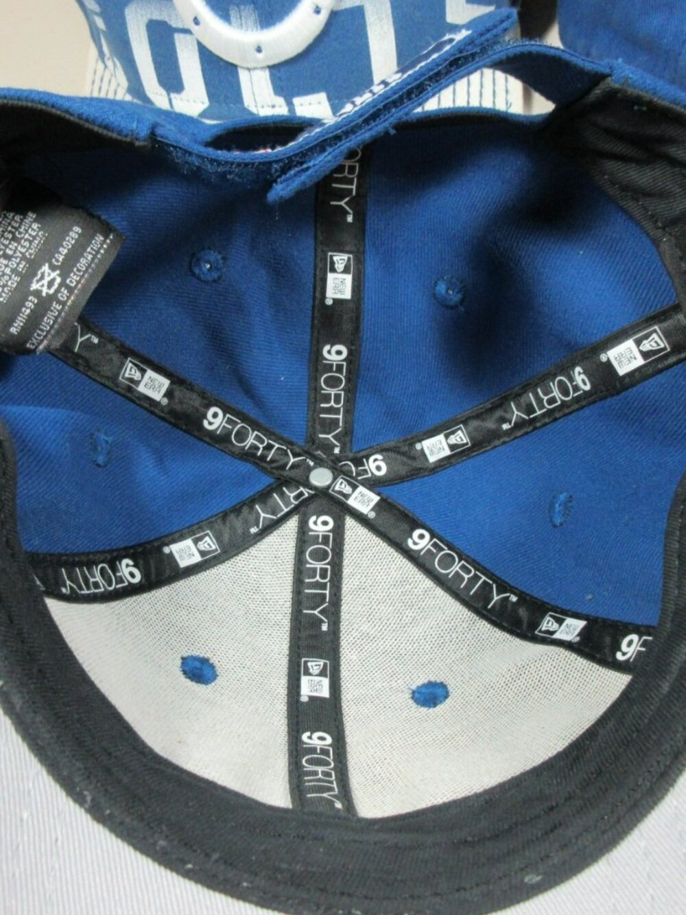 New Era Reebok mens Indianpolis Colts NFL football hat visor lot (5) - Picture 8 of 16